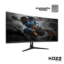 Monitor Gamer Curvo 34'' Kozz M3425C - Ultrawide QuadHD Redução Luz Azul 1ms 144Hz