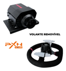 Volante Gamer PXN Force Feedback V10 Joystick Gaming com Pedal Câmbio - PXN-V10
