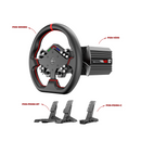 Kit PXN Premium Direct Drive VD10 10Nm Volante WDS R2 Pedais PDHM BT C Efeito Hall - PXN-VD10-WDSR2-PDHM-BT-C