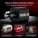 Simulador de Corrida Gamer PXN VD6 Bundle Para Pc  Force Feedback e Direct Drive Volante, Base e Pedais - PXN VD6 Bundle