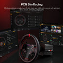 Simulador de Corrida Gamer PXN VD6 Bundle Para Pc  Force Feedback e Direct Drive Volante, Base e Pedais - PXN VD6 Bundle