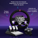 Volante Gamer PXN Force Feedback V10 Joystick Gaming com Pedal Câmbio - PXN-V10