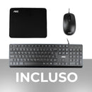 All In One AOC 23,8" Intel i3 8GB DDR4 512GB SSD Full HD Windows 11 Wi-Fi Escritório Home Office - A24E99-04
