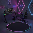 Mesa Gamer em L Aitek Espaçosa Reforçada e com Suporte para Fone Porta-Copo - DELTA-M1601H