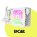 Fonte ATX Gamer 550W RGB 80 Plus Bronze Revenger Bivolt Silenciosa PFC Ativo para PC de Alto Desempenho - FO-MAX04RGB