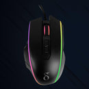 Mouse Gamer RGB 7200 DPI 8 Botões Aitek com Fio Iluminação Personalizável - DELTA-VM8072