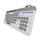 Teclado Multimídia USB ABNT2 Knup Teclas Redondas Silencioso Antiderrapante - KP-TE126