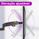 Suporte Duplo Articulado Para Monitores 17" a 27" Onistek Pistão a Gás e Ajuste Ergonômico -  ON-F190