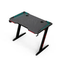 Mesa Gaming RGB 120cm Aitek com Porta Copos e Suporte Headset Escrivaninha - DELTA-M1204Z