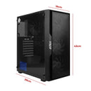 Computador Desktop AMD Ryzen Aitek 7 5700G 16GB DDR4 SSD 512GB Windows 11 Gamer Produtividade - DELTA-G57BB