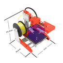 Mini Impressora 3D Easythreed X1 12V Filamento Alta Precisão - ED-X1