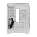Gabinete Gaming Grasep Panorâmico com Vidro Curvo e Display Digital 3 Fans - D-MATX03