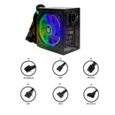 Fonte Gaming ATX 550W Revenger Maximus RGB 80 Plus Ultra-Silenciosa PFC - FO-MAX01RGB