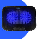 Suporte para Notebook Aitek com Cooler Duplo LED RGB Refrigeração Eficiente - DELTA-B1122