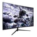 Monitor Gamer Curvo 27” Aitek Painel VA 180Hz 1ms HDMI DisplayPort G-Sync com Áudio Embutido - DELTA-M2722AC