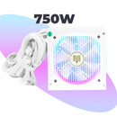 Fonte ATX Gamer 750W Revenger RGB 80 Plus Bronze Bivolt Silenciosa Ventoinha 120mm - FO-MAX06RGB