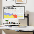 Suporte Articulado Ergonômico Para Monitor 17" a 30" Onistek Pistão a Gás Rotação e Ajuste de Altura - ON-F95