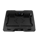 Base Notebook RGB Aitek com Ventoinha Turbo 7 Níveis de Altura Tela LCD Refrigeração Potente - DELTA-B3122GG