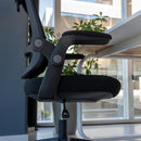 Cadeira Ergonômica Elements Astra com Ajuste Lombar Encosto Mesh Braços Retráteis