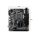 Placa Mãe Intel H61 LGA1155 DDR3 HDMI USB 3.0 Kozz para Upgrade e Desempenho no Dia a Dia - H61DA