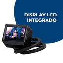 Water Cooler Gamer Aitek RGB LCD Customizável 250W TDP Alta Performance - DELTA-CW240LCD