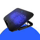 Suporte para Notebook Aitek com Cooler Duplo LED RGB Refrigeração Eficiente - DELTA-B1122