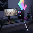 Gabinete Gamer Mid Tower Grasep 3 Fans RGB, Lateral Acrílico e HUB - D-ATX14