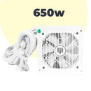 Fonte ATX Gamer 650W 80 Plus Bronze Bivolt Silenciosa Revenger PFC Ativo Ventoinha 120mm para PC de Alto Desempenho - FO-MAX05