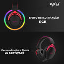 Headset Gaming Konlin II PXN Modo 7.1 RGB Microfone Removível - PXN-KONLIN-II