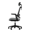 Cadeira Ergonômica Elements Astra com Ajuste Lombar Encosto Mesh Braços Retráteis