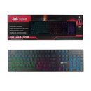Teclado Gamer USB RGB Knup Silencioso Ergonômico  - KP-2060