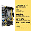 Placa Mãe LGA2011 V3/V4 DDR4 Revenger com Processador Xeon E5-2660V3 10  PCI-e M.2 Gigabit - G-X99C-60