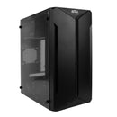 Gabinete PC Gamer Escritório Aitek com Fonte 230W e Lateral Transparente - AGP-M27145F