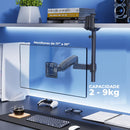 Suporte Articulado Ergonômico Para Monitor 17" a 30" Onistek Pistão a Gás Rotação e Ajuste de Altura - ON-F95