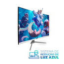 Monitor Curvo Led 27” IPS Borda Fina Full HD Gamer Ajustável Visão Ampla - KZ-M2705C