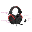 Headset Gaming Konlin II PXN Modo 7.1 RGB Microfone Removível - PXN-KONLIN-II