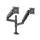 Suporte Duplo Articulado Para Monitores 17" a 27" Onistek Pistão a Gás e Ajuste Ergonômico -  ON-F190