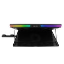 Base Ergonômica Notebook Aitek com 3 Coolers LED USB Alto Desempenho - DELTA-B3132G