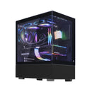 Gabinete Gamer RGB Grasep com 3 Fans Inclusos Suporte Water Cooler 240mm e Lateral de Vidro Compatível ATX/M-ATX - D-ATX18