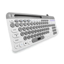 Teclado Multimídia USB ABNT2 Knup Teclas Redondas Silencioso Antiderrapante - KP-TE126