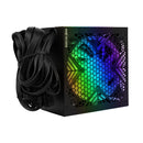 Fonte ATX Para PC Gamer 650W Bivolt Aitek Ventoinha 120mm RGB 80 Plus Bronze - Delta-F650-P