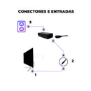 Computador Completo All In One Aitek PC Tela 21,5’’ Intel I5 256GB Full HD - AIO-2232