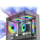 Gabinete Gamer Mini Tower Bluecase com Vidro Temperado Compatível M-ATX Mini ATX - BG-054