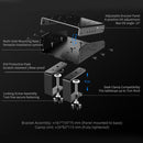 Volante Gamer PXN WDSR2 300mm Base VD6 Torque 6Nm Direct Drive para Simulador Racing - PXN-VD6-WDSR2
