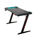 Mesa Gaming RGB 120cm Aitek com Porta Copos e Suporte Headset Escrivaninha - DELTA-M1204Z
