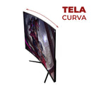 Monitor Gamer Curvo 27'' Full HD Aitek 180Hz 1ms com FreeSync HDMI e DisplayPort – DELTA-M2712AC