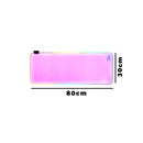 Mousepad Gamer LED RGB 80x30cm 7 Cores Antiderrapante Aitek USB Plug & Play - DELTA-P8030R