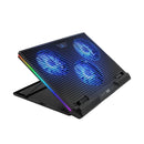 Base Ergonômica Notebook Aitek com 3 Coolers LED USB Alto Desempenho - DELTA-B3132G