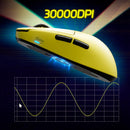 Mouse Gamer Sem Fio Scyrox 8000Hz Ultraleve 36g Precisão Absoluta para FPS e MOBA - ZD-V8