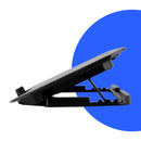 Suporte para Notebook Aitek com Cooler Duplo LED RGB Refrigeração Eficiente - DELTA-B1122